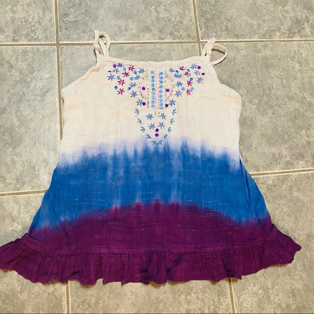 Glittery Sleeveless Top